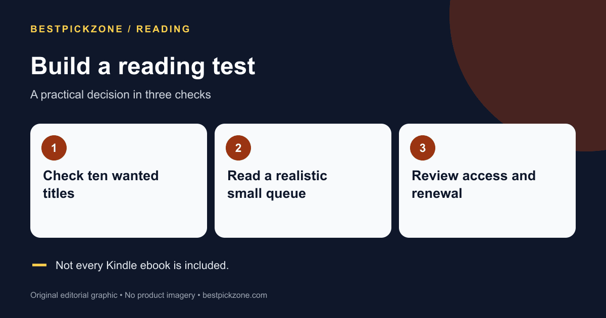 Build a reading test