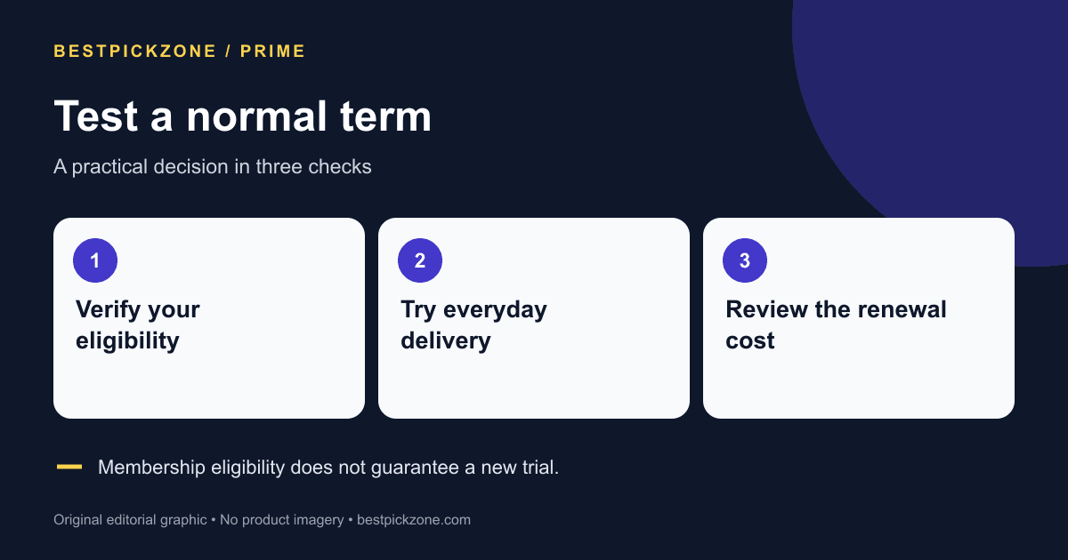 Test a normal term
